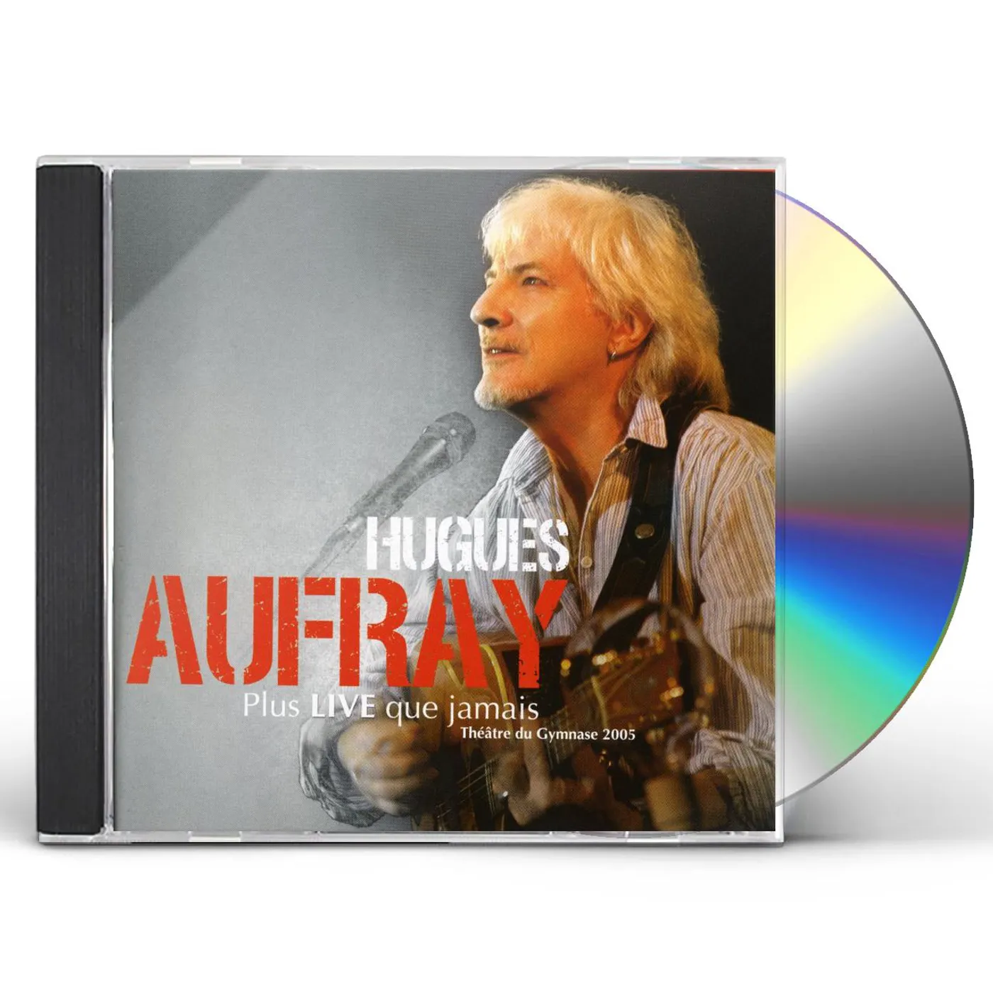 Hugues Aufray PLUS LIVE QUE JAMAIS: LIVE CD