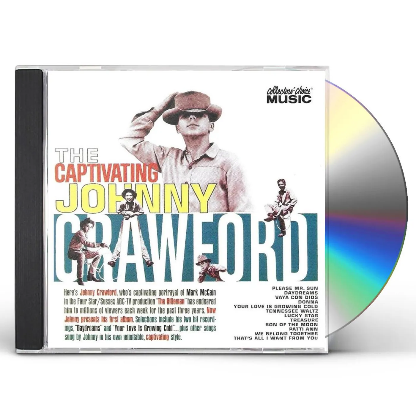 Johnny Crawford CAPTIVATING - HIS FIRST LP CD