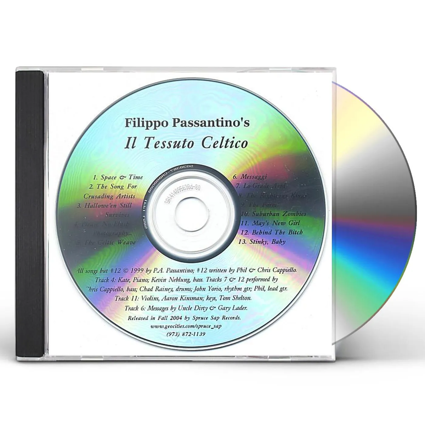 Phil Passantino IL TESSUTO CELTICO CD