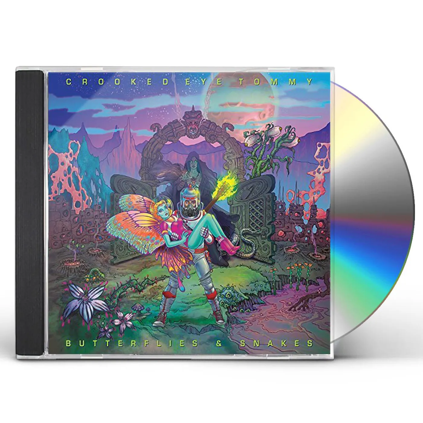 Crooked Eye Tommy BUTTERFLIES & SNAKES CD