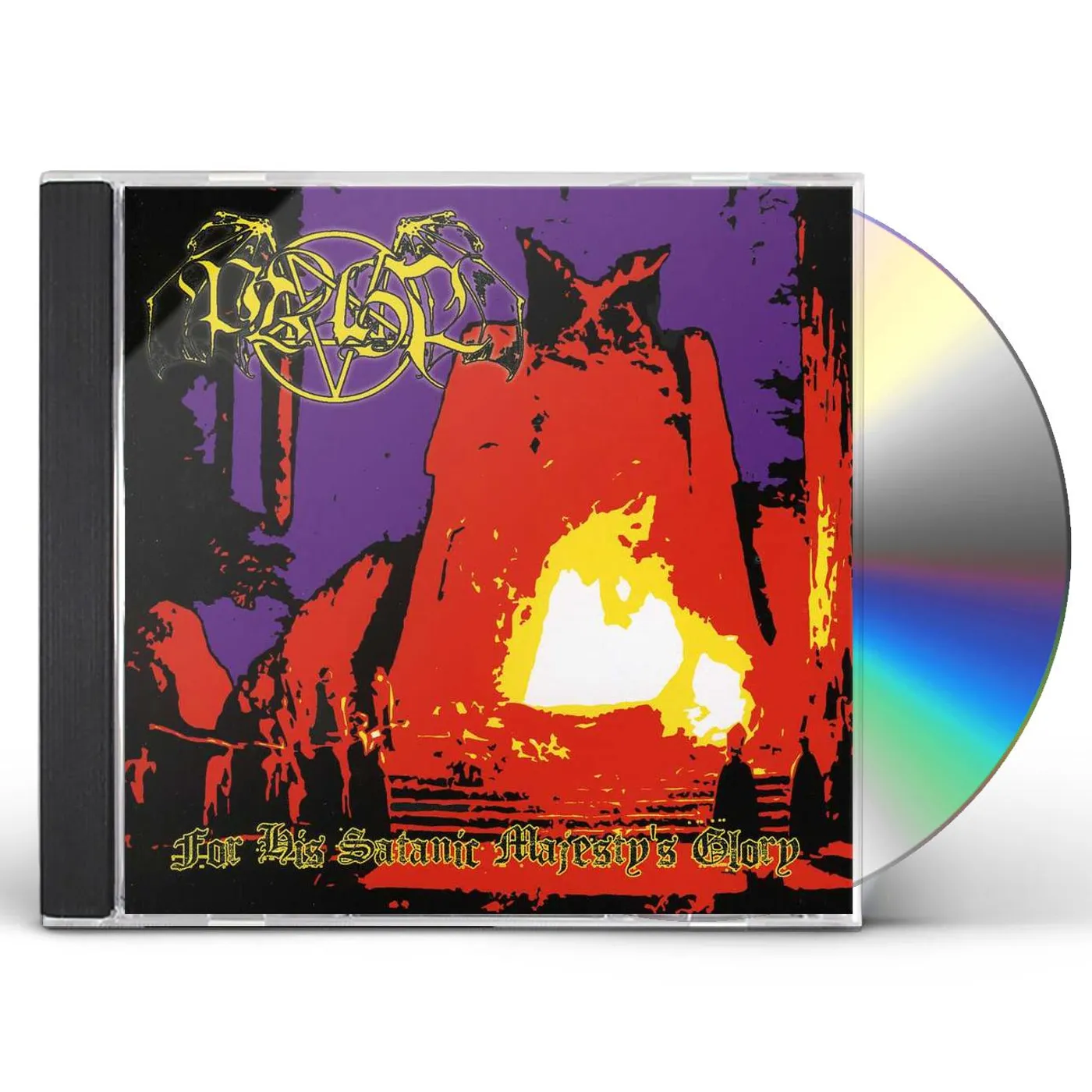 Ptahil FOR HIS SATANIC MAJESTY'S GLORY CD