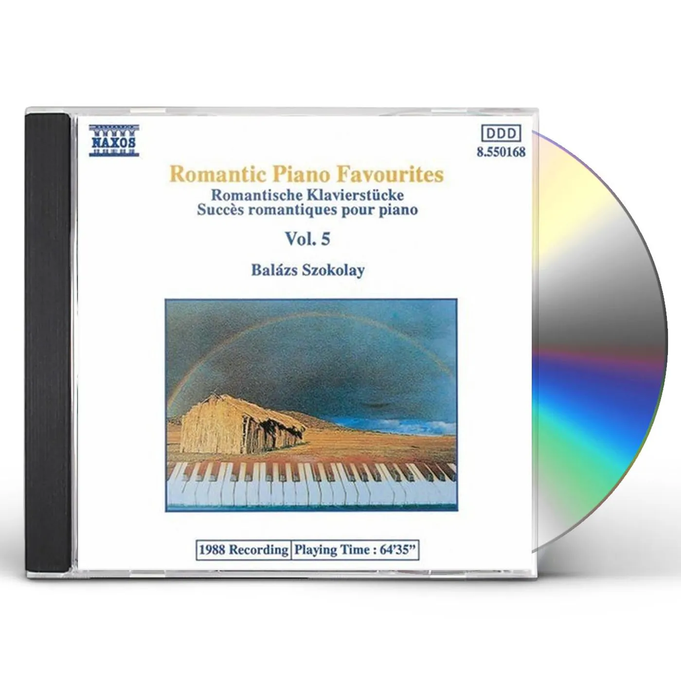 Balazs Szokolay ROMANTIC PIANO MUSIC 5 CD