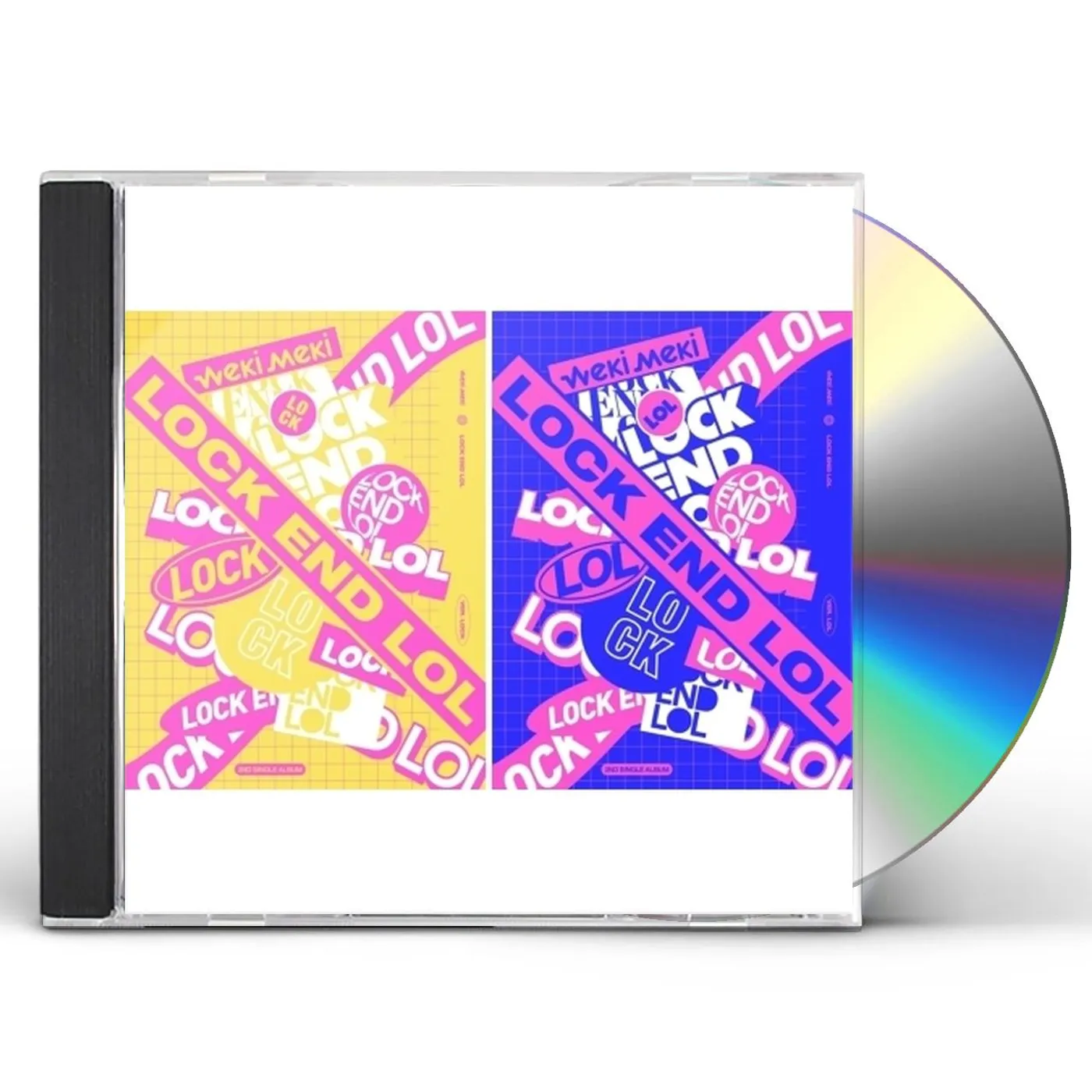 Weki Meki LOCK END LOL (RANDOM COVER) CD