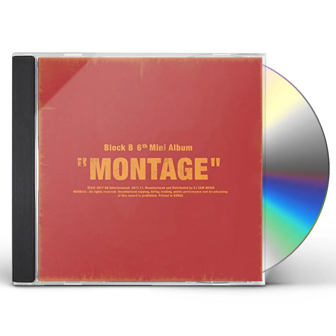Block B MONTAGE CD