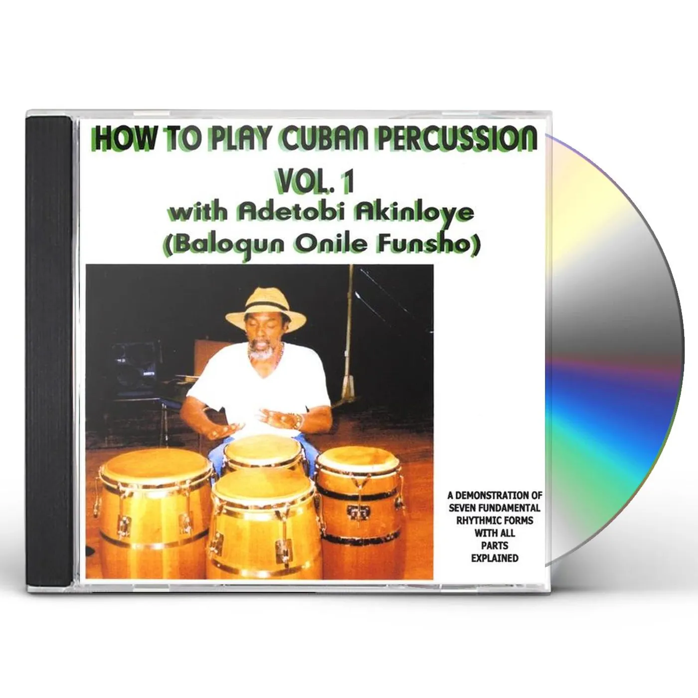 Adetobi Akinloye HOW TO PLAY CUBAN PERCUSSION CD