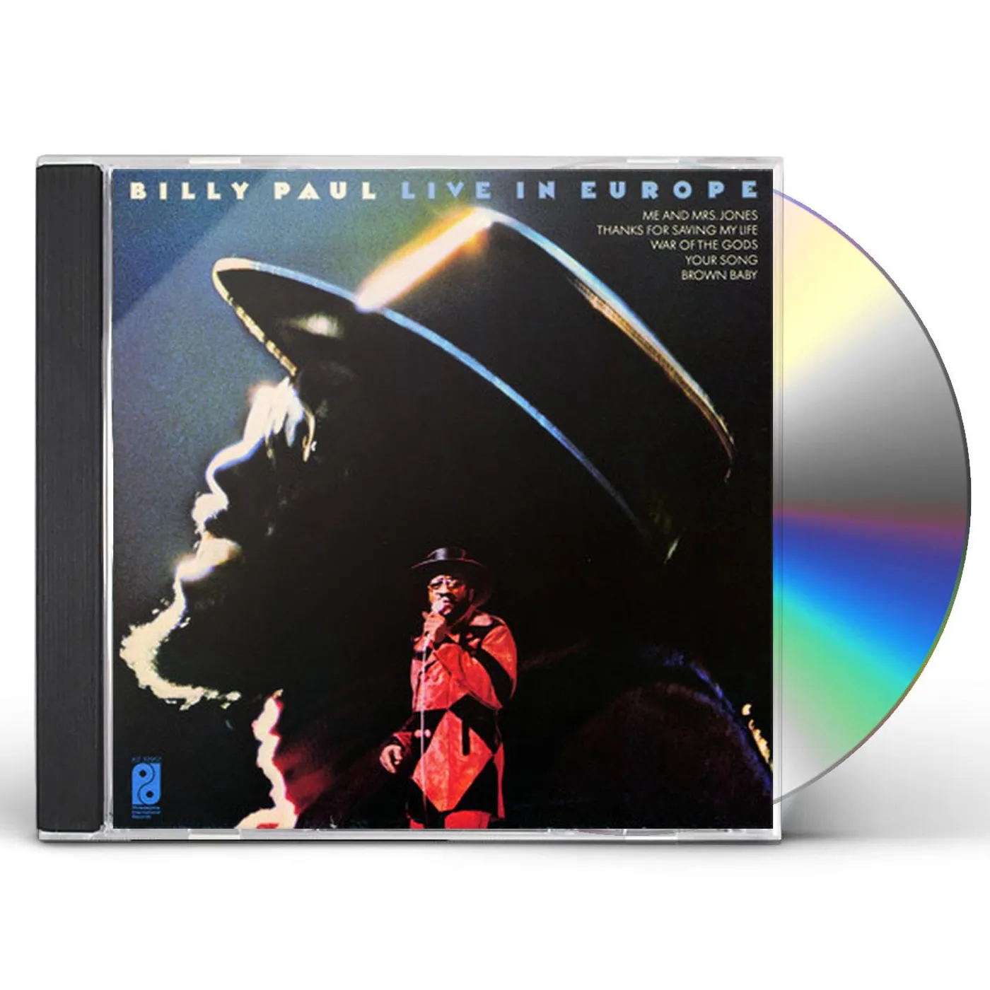 Billy Paul LIVE IN EUROPE CD