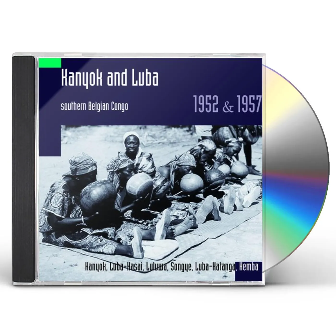 Hugh Tracey KANYOK & LUBA: SOUTHERN BELGIAN CONGO 1952 CD