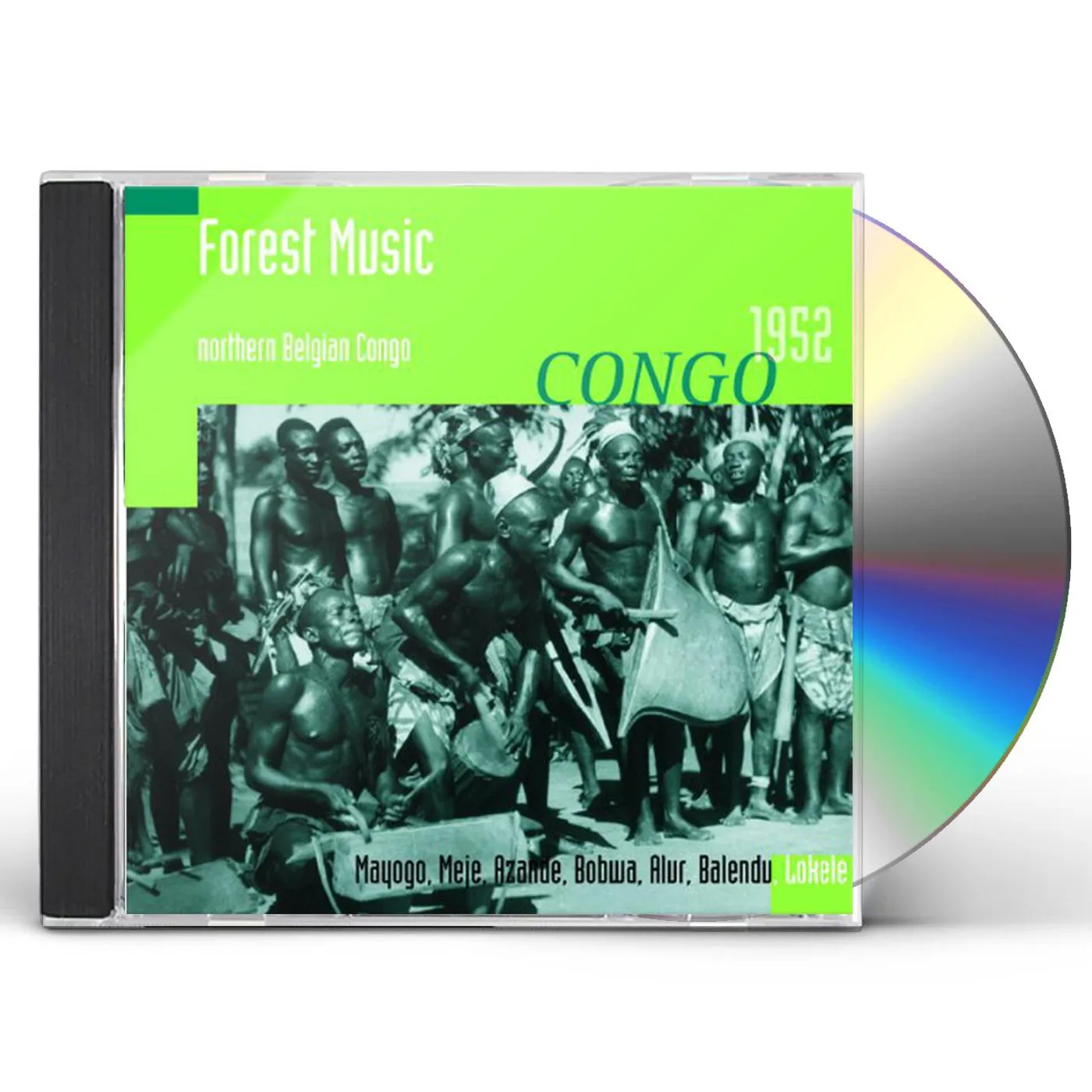 Hugh Tracey FOREST MUSIC: NORTHERN BELGIAN CONGO 1952 CD