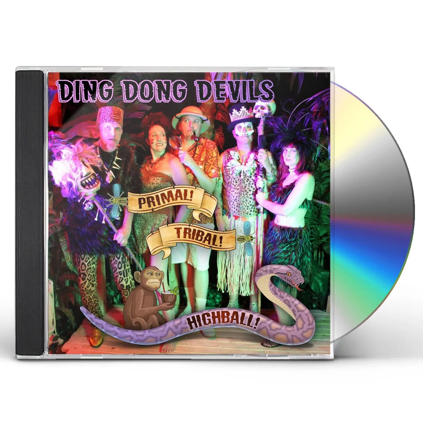 Ding Dong Devils PRIMAL TRIBAL HIGHBALL CD