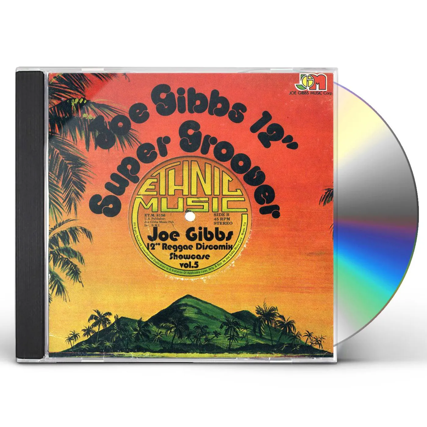 Joe Gibbs 12" REGGAE DISCO MIX SHOWCASE 5 CD