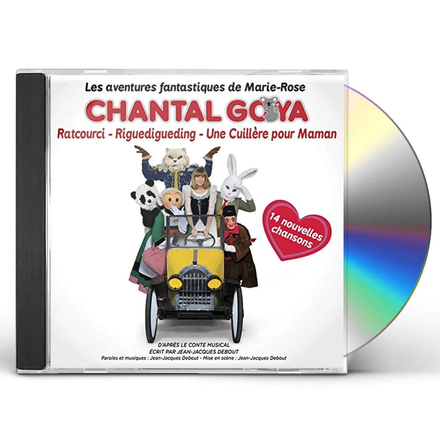 Chantal Goya LES AVENTURES FANTASTIQUES DE MARIE CD