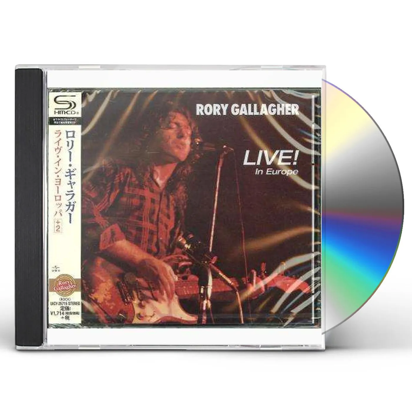 Rory Gallagher LIVE! IN EUROPE  (SHM) CD