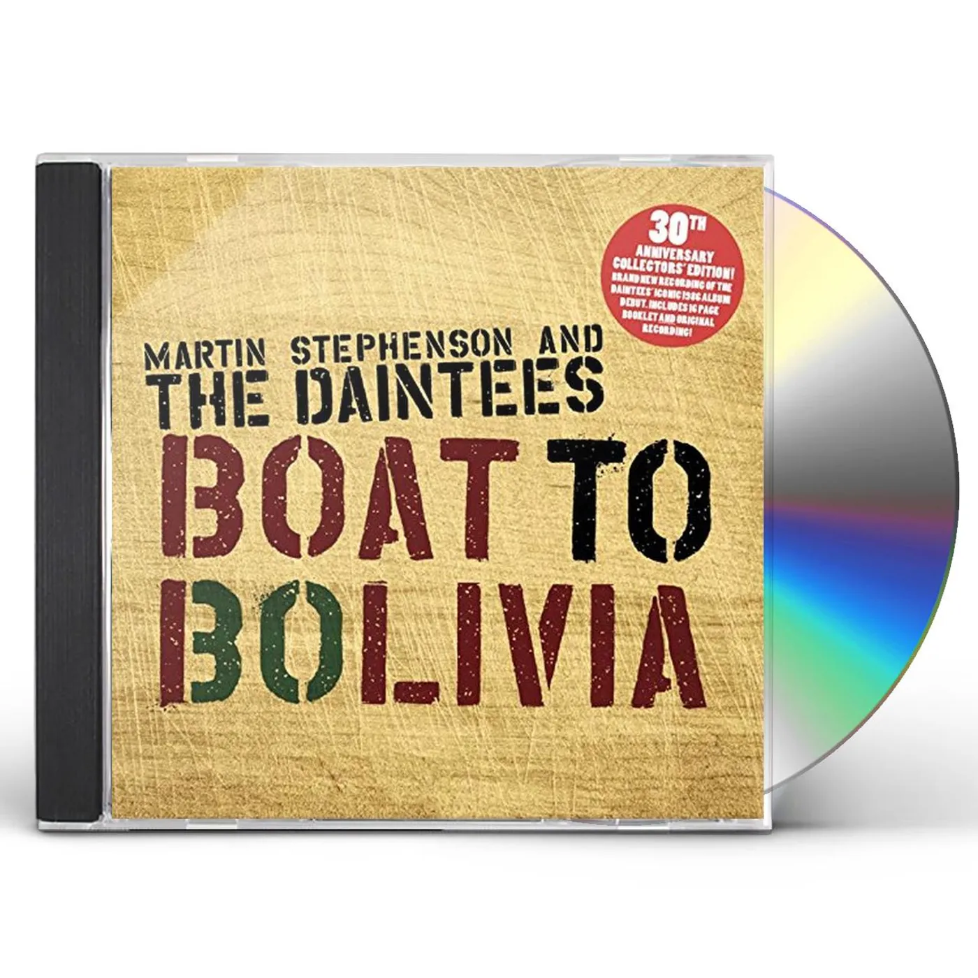 Martin Stephenson BOAT TO BOLIVIA 30TH ANNIVERSARY CD