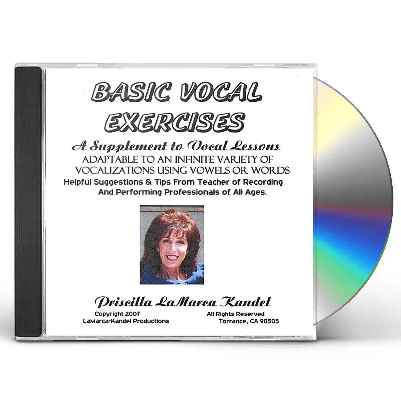 Priscilla Lamarca Kandel BASIC VOCAL EXERCISES CD