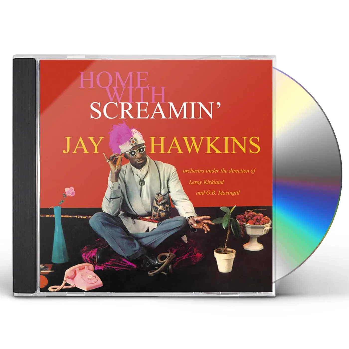 AT HOME WITH Screamin' Jay Hawkins CD