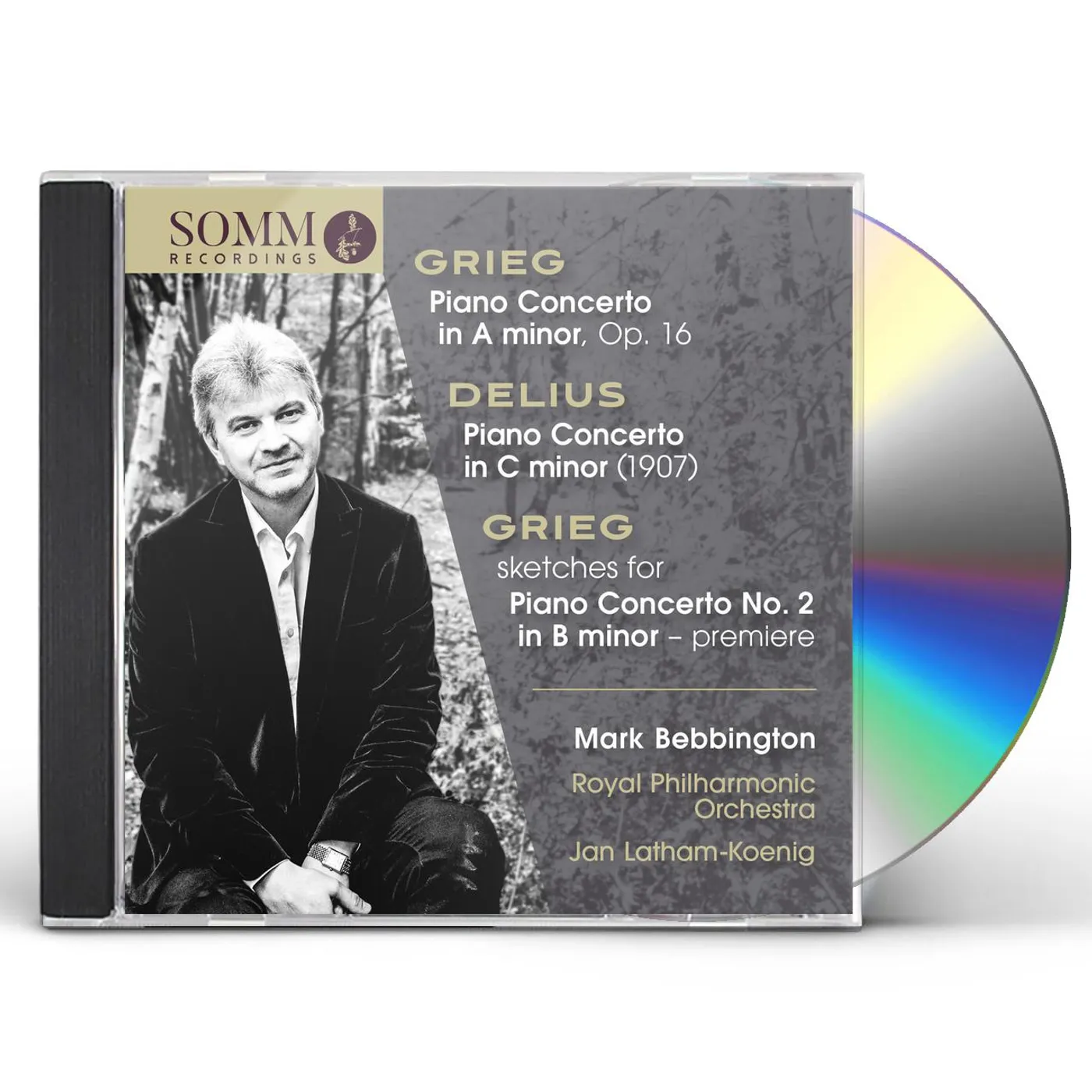 Mark Bebbington PIANO CONCERTOS BY GRIEG & DELIUS CD