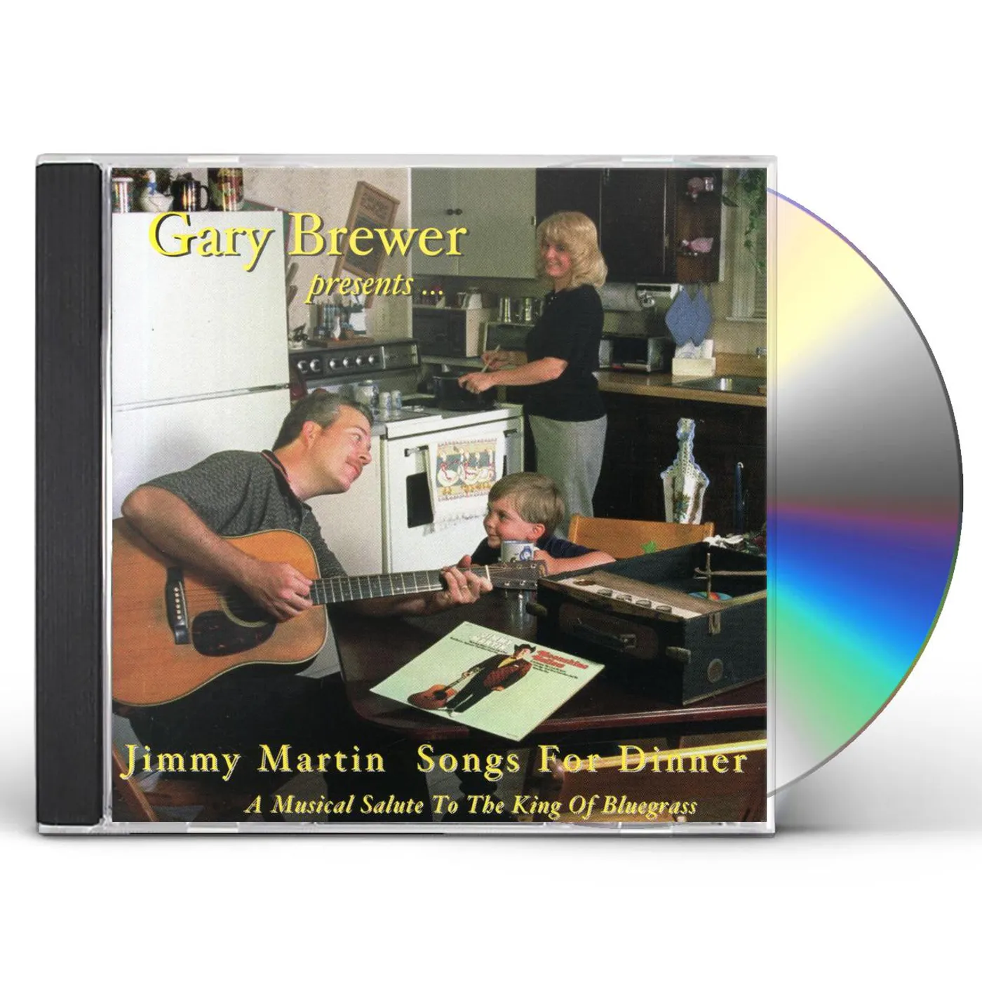 Gary Brewer & The Kentucky Ramblers JIMMY MARTIN SONGS FOR DINNER CD