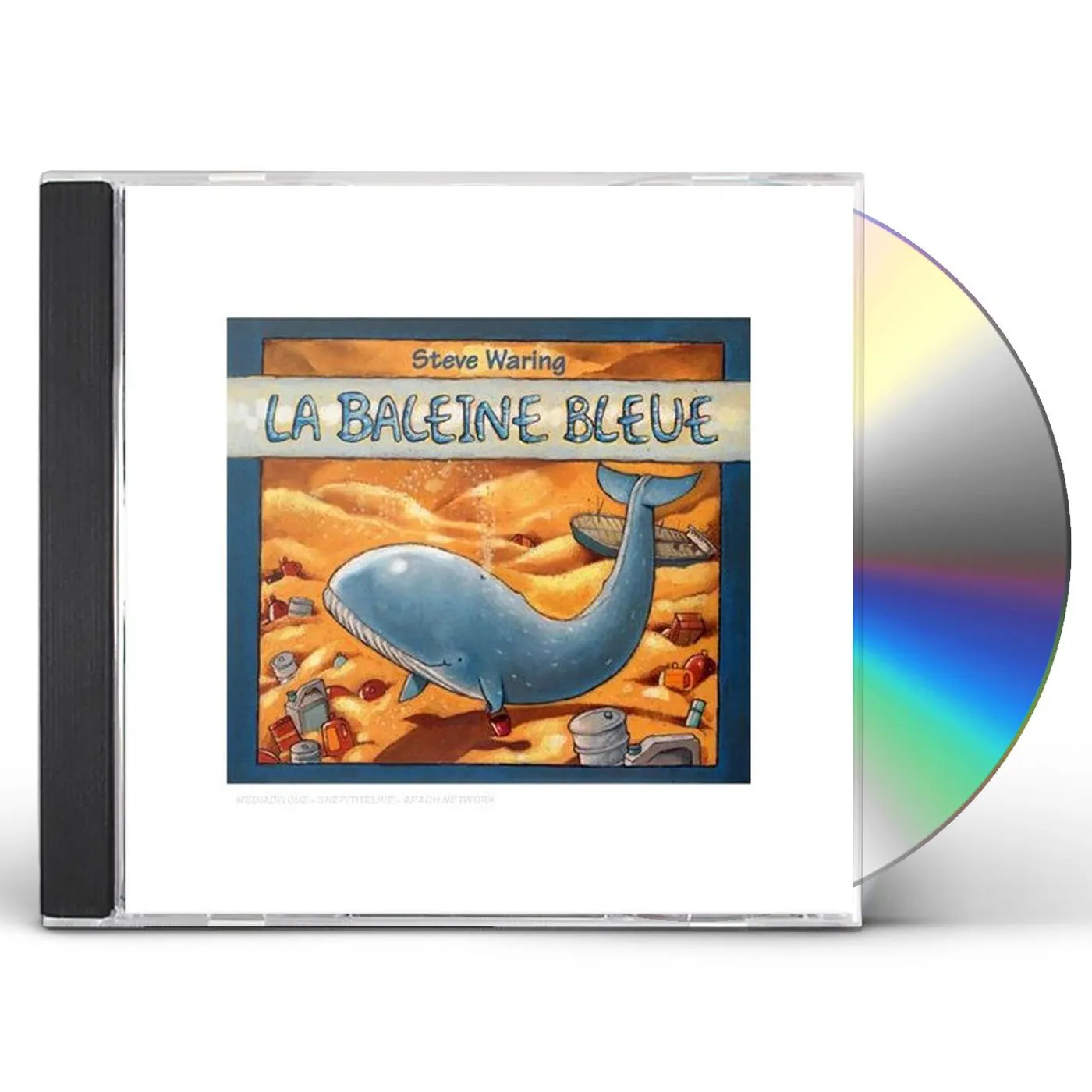 Steve Waring LA BALEINE BLEUE CD