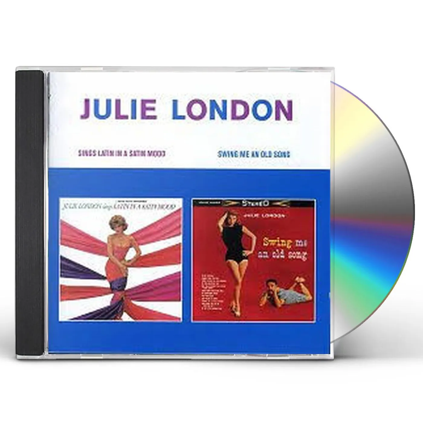 Julie London SINGS LATIN IN A SATIN MOOD / SWING ME AN OLD SONG CD