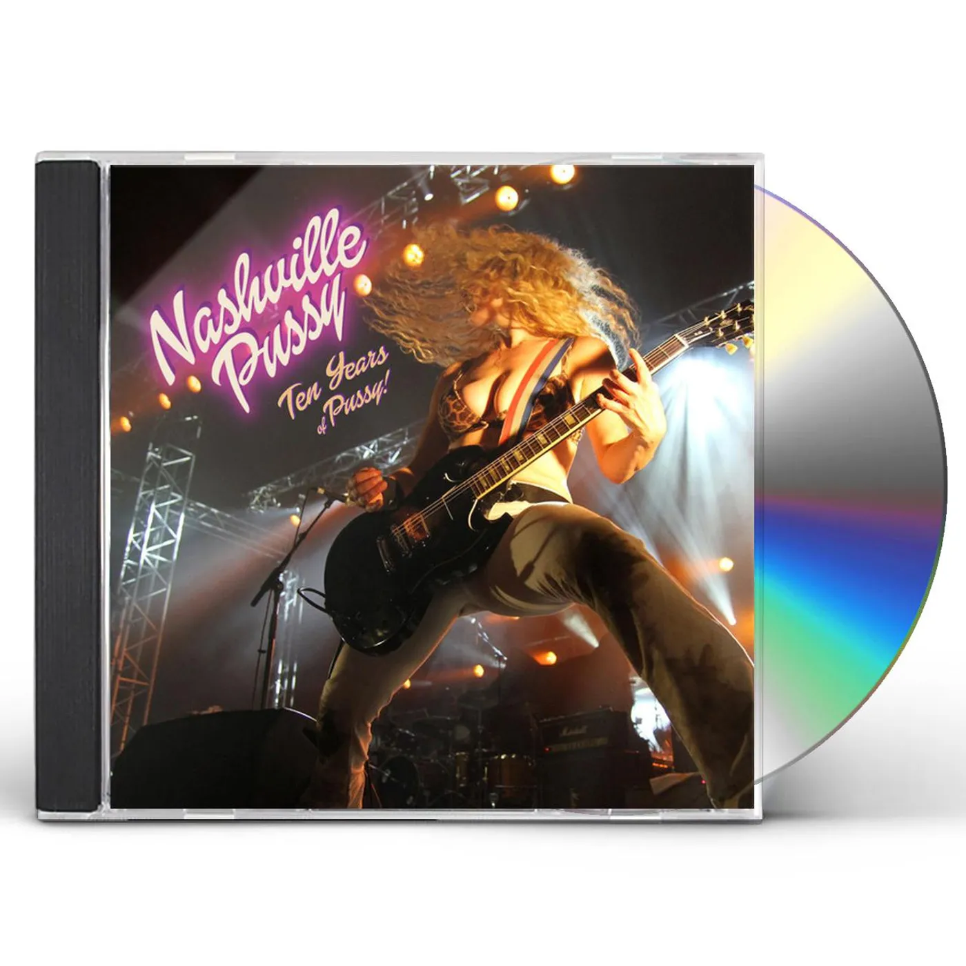 Nashville Pussy TEN YEARS OF PUSSY CD