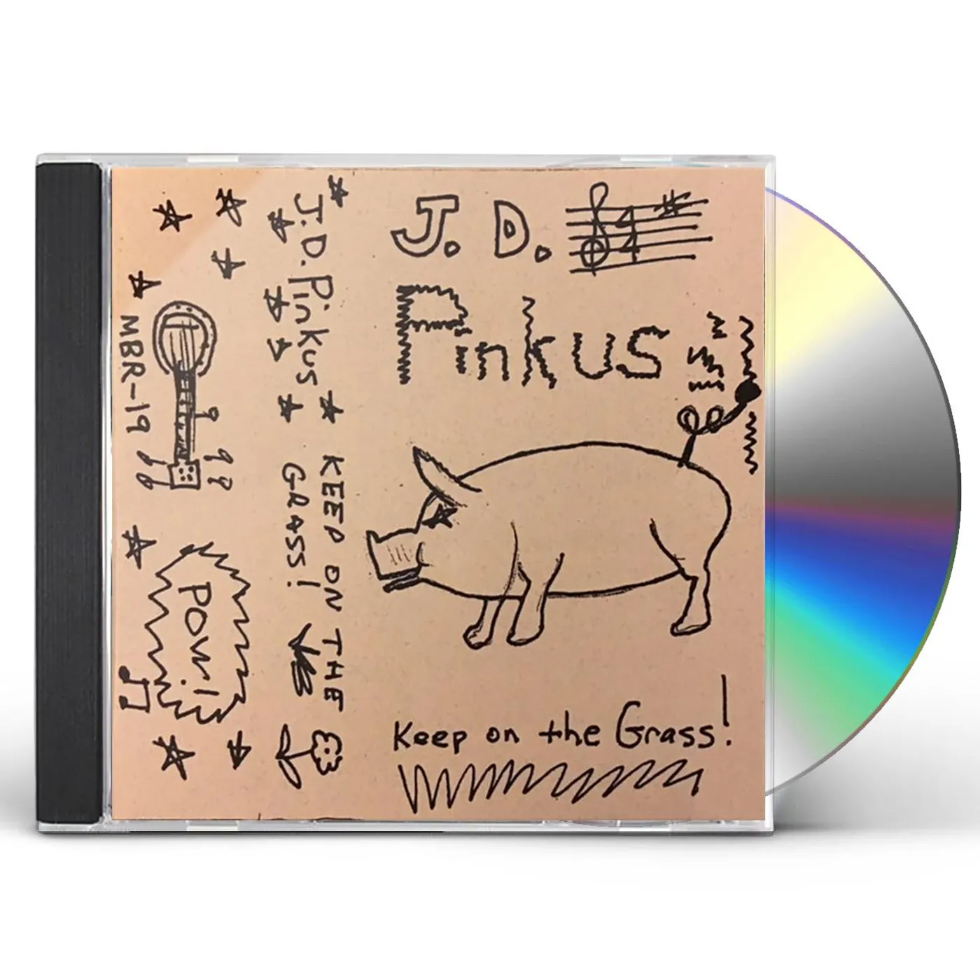 JD Pinkus KEEP ON THE GRASS CD