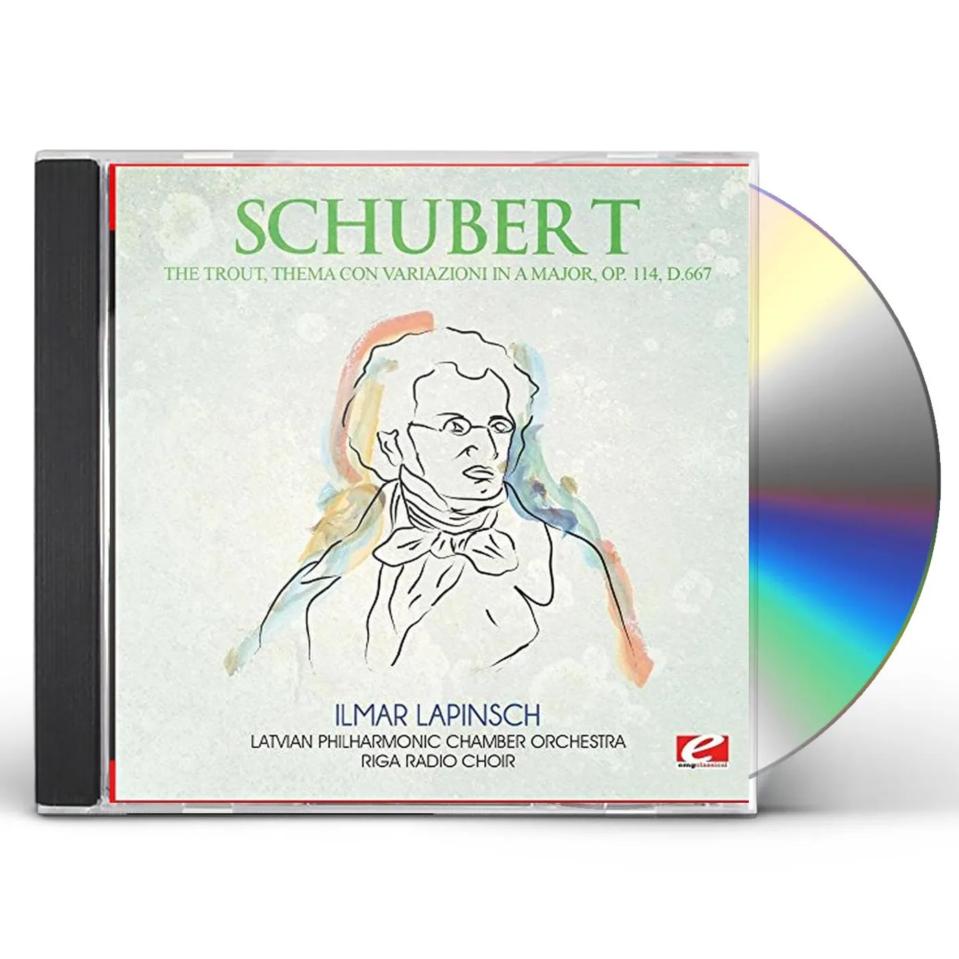 Schubert THE TROUT THEMA CON VARIAZIONI IN A MAJOR OP. 114 CD
