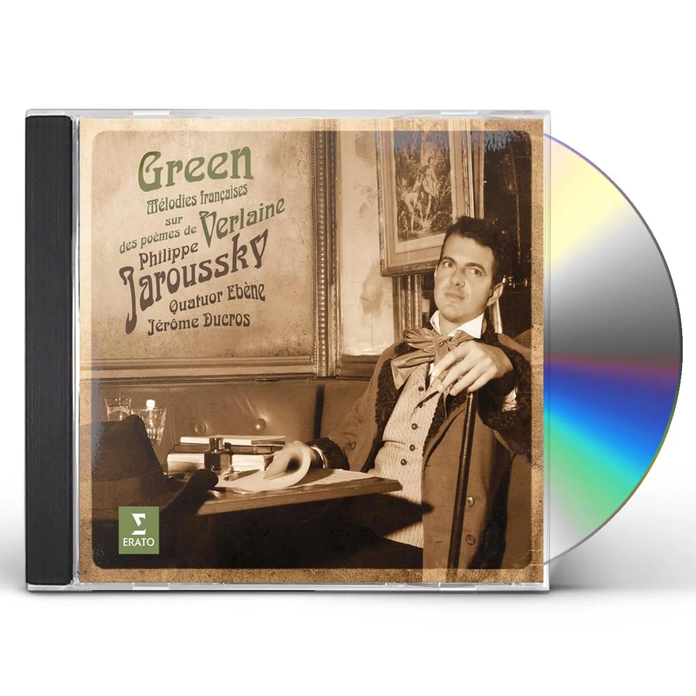 Philippe Jaroussky GREEN - MÉLODIES FRANÇAISES CD