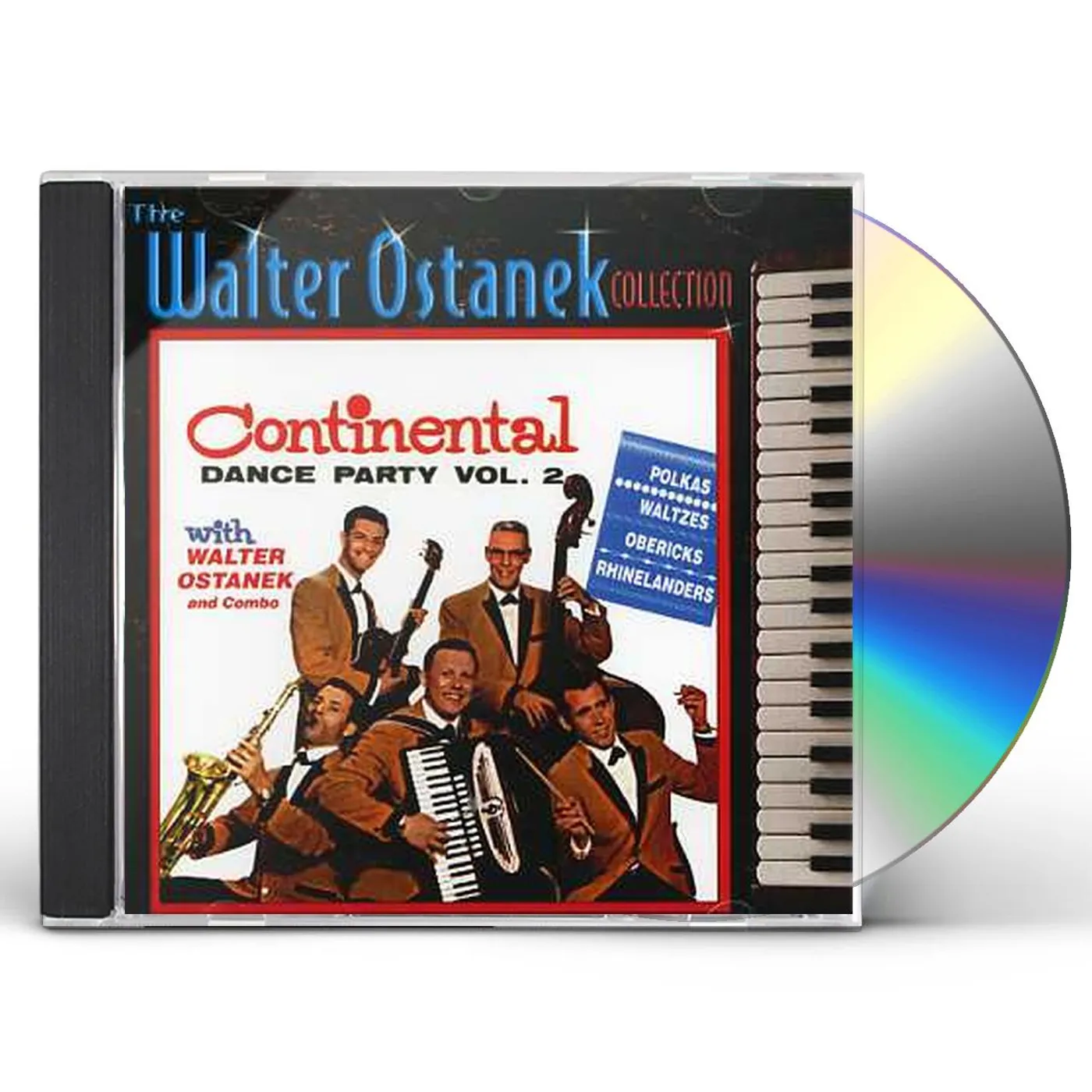 Walter Ostanek VOL. 2-CONTINENTAL DANCES CD