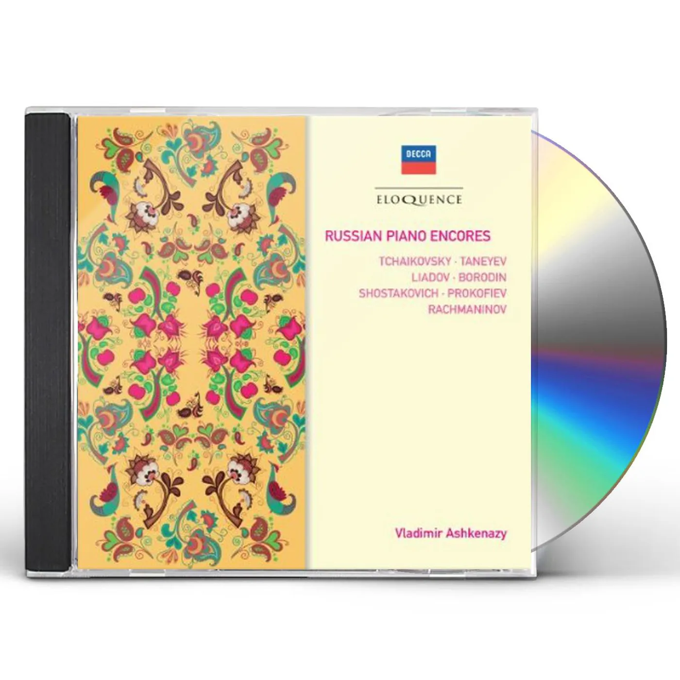 Vladimir Ashkenazy RUSSIAN PIANO ENCORES CD