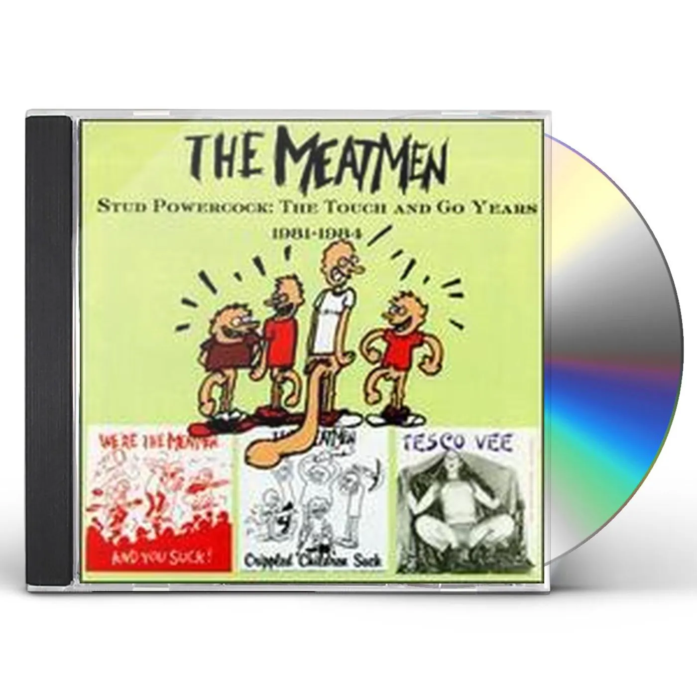 The Meatmen STUD POWERCOCK: TOUCH & GO YEARS CD