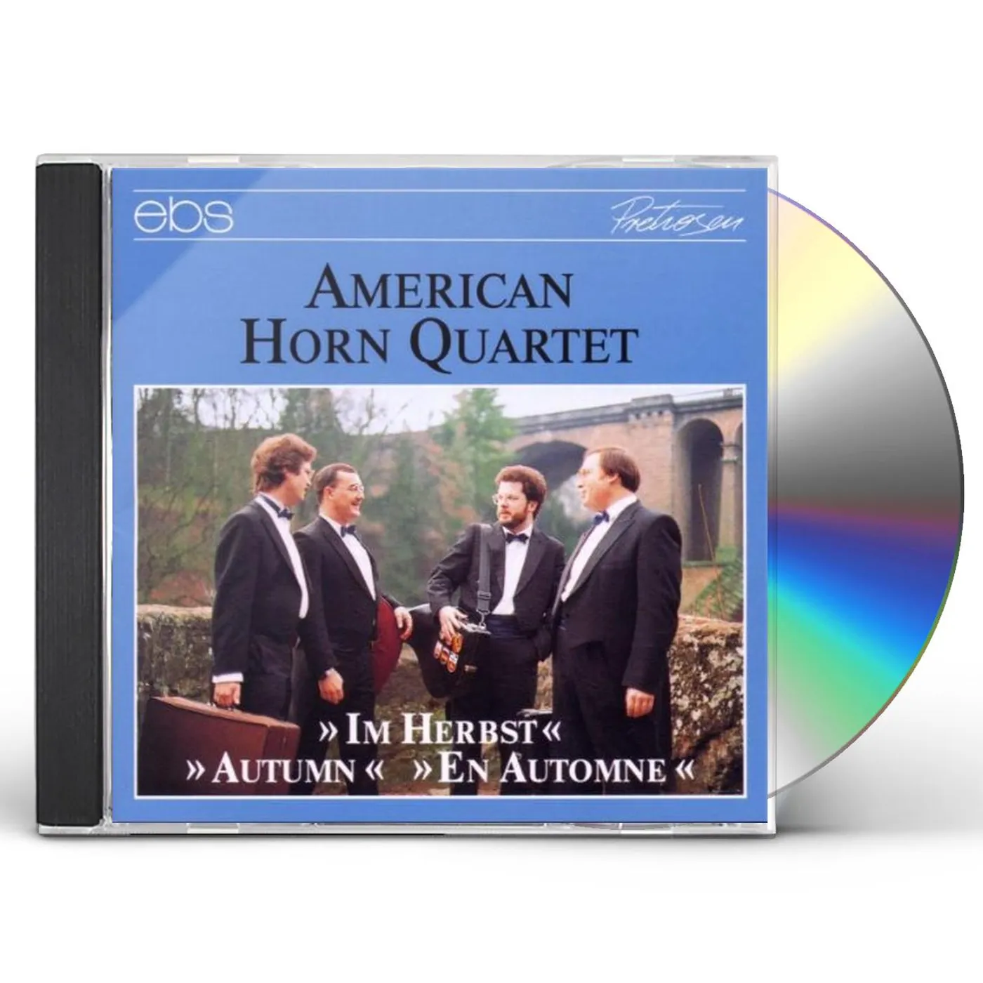 American Horn Quartet AUTUMN: DICKOW, BIZET, BRAHMS, DEBUSSY, ETC CD