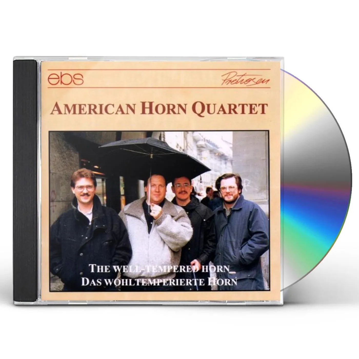 American Horn Quartet WELL-TEMPERED HORN: BACH, LOTTI, TELEMANN, ET AL CD