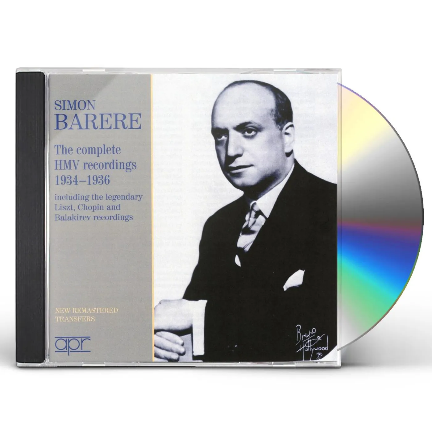 Simon Barere COMPLETE HMV RECORDINGS 1934-1936 CD