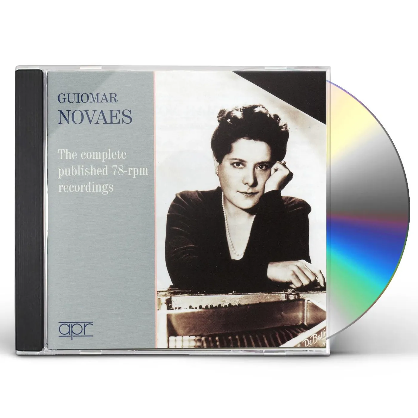 Guiomar Novaes COMP PUBLISHED 78-RPM RECORDINGS CD