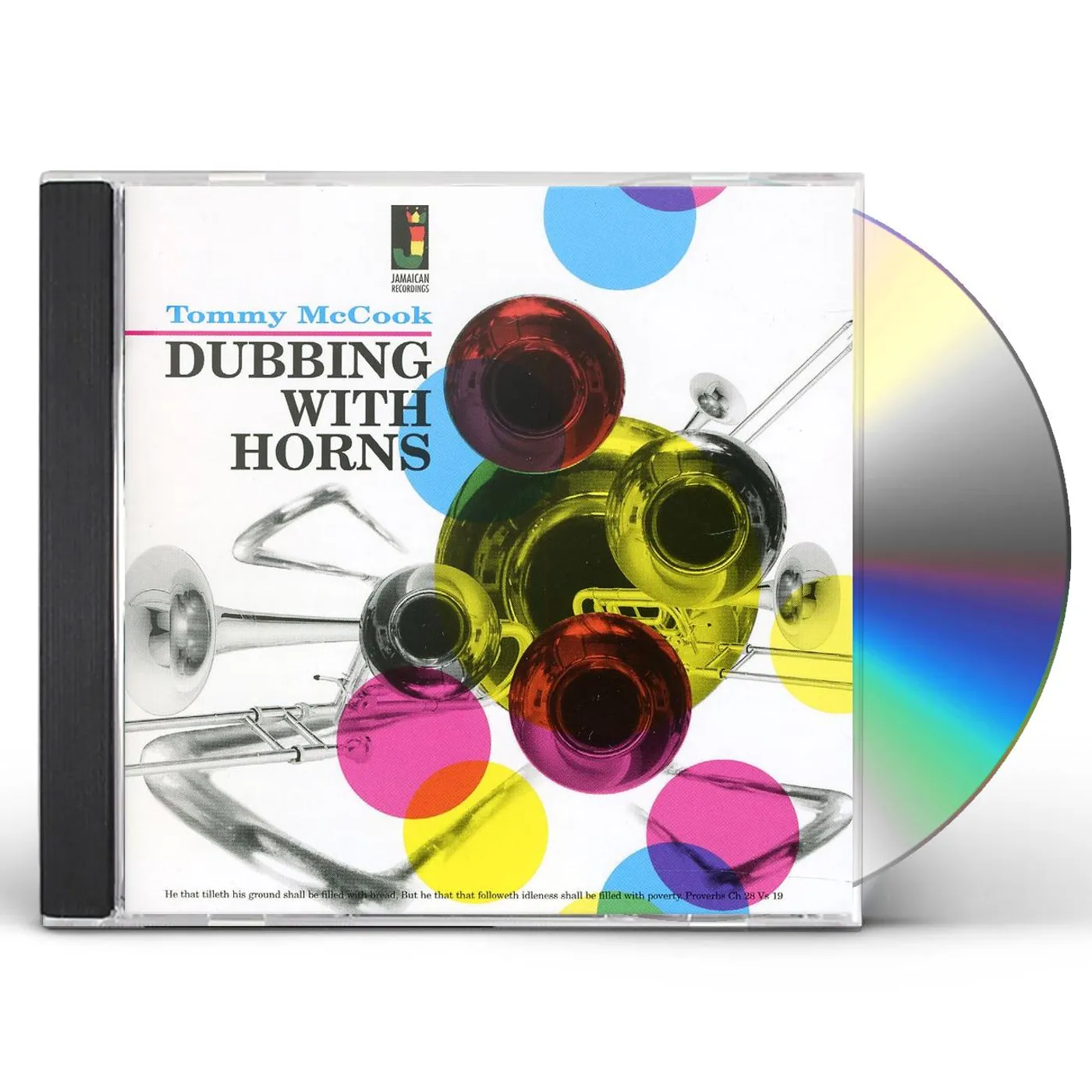 Tommy McCook DUBBING WITH HORNS CD