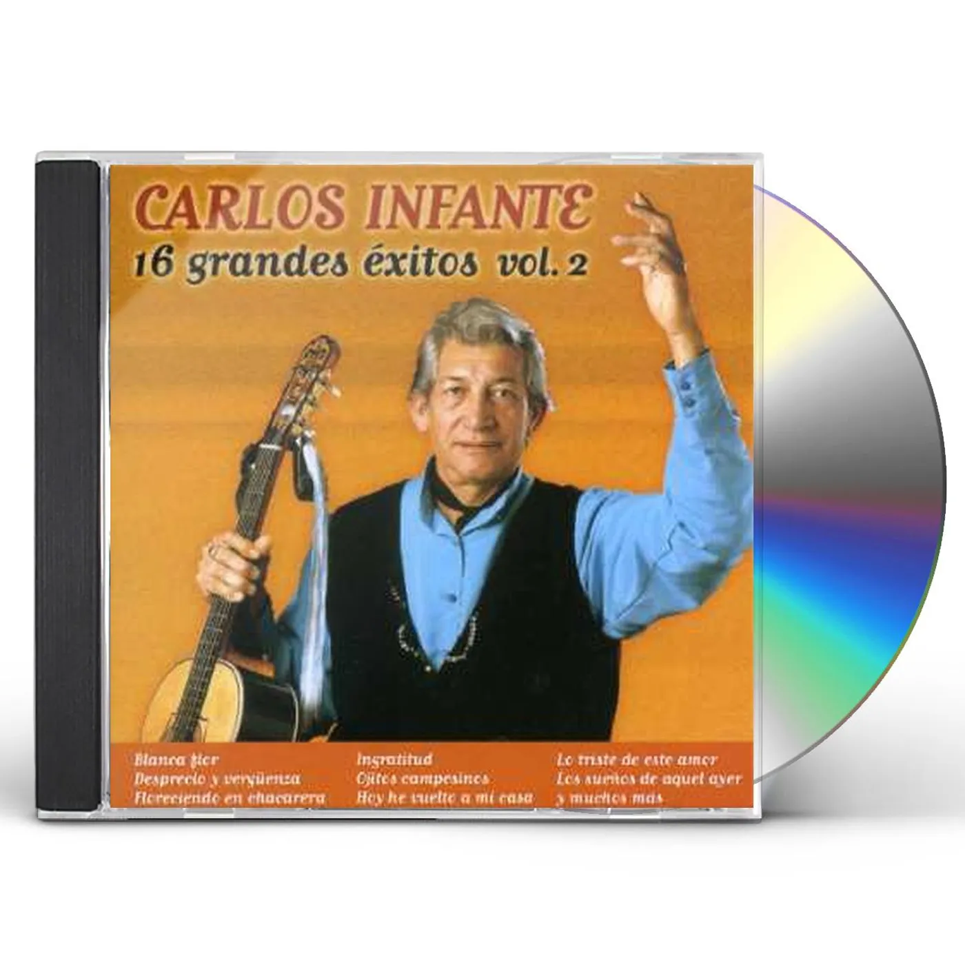Carlos Infante 16 GRANDES EXITOS 2 CD
