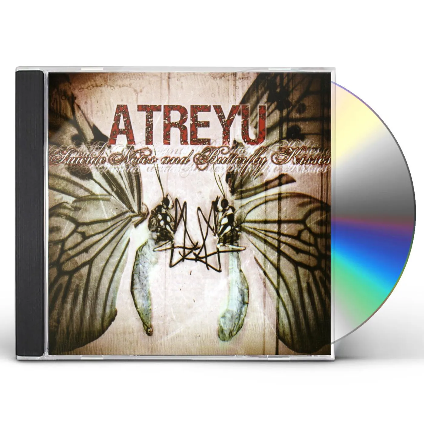 Atreyu SUICIDE NOTES & BUTTERFLY KISSES CD