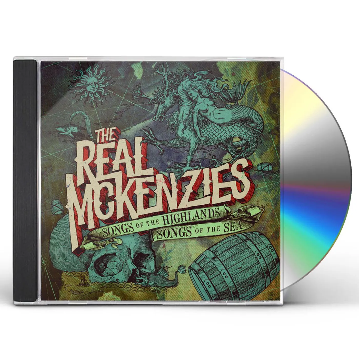 The Real McKenzies Songs Of The Highlands, Songs Of The Sea CD