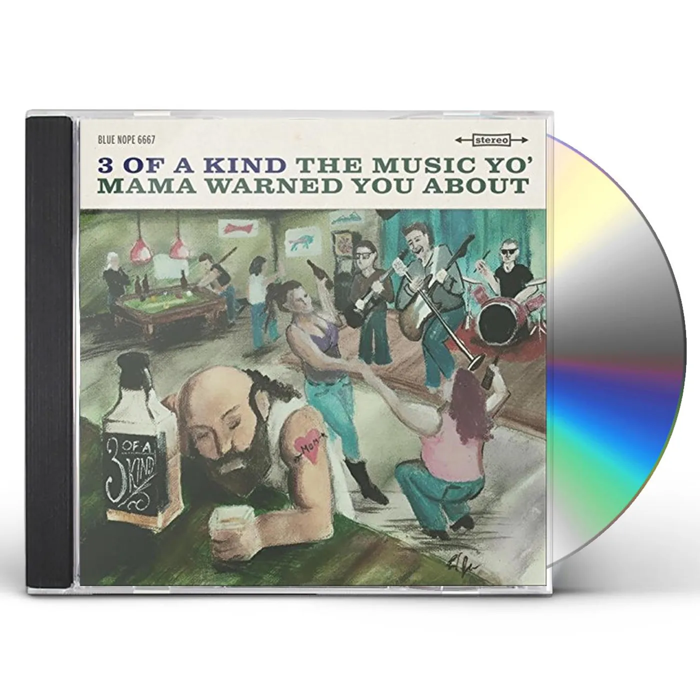 3 Of A Kind MUSIC YO' MAMA WARNED YOU ABOUT CD