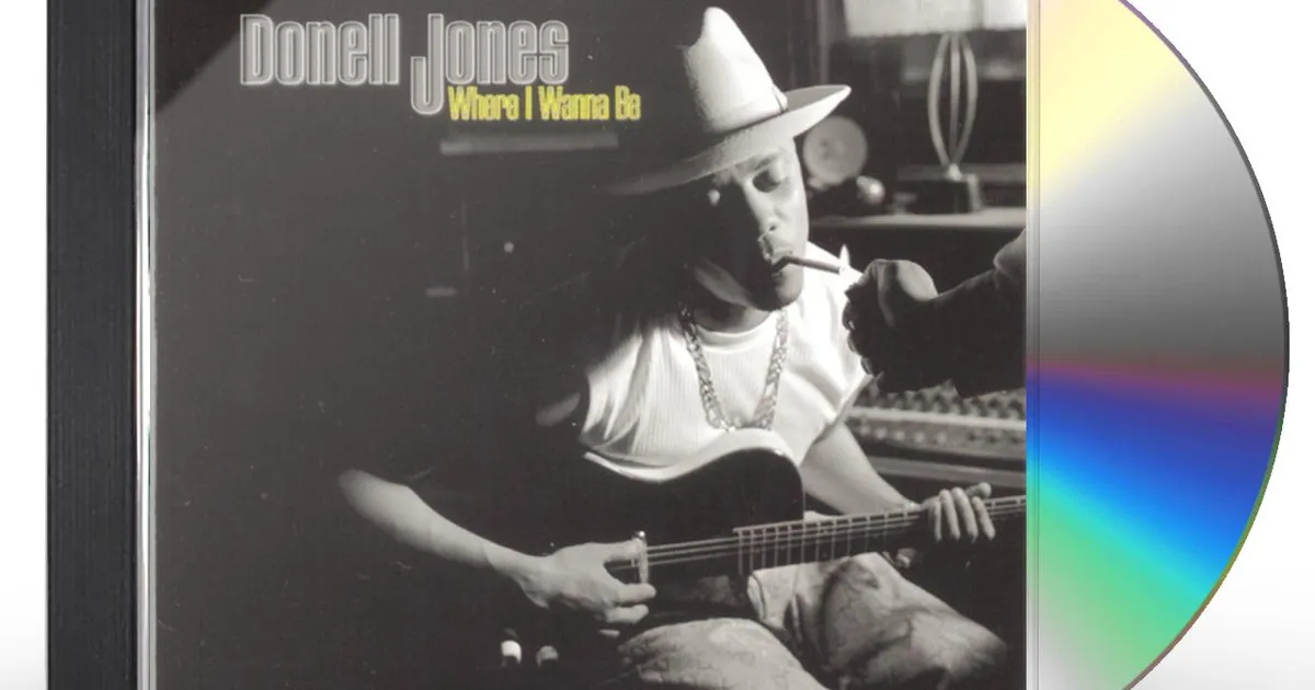 Donell Jones WHERE I WANNA BE CD