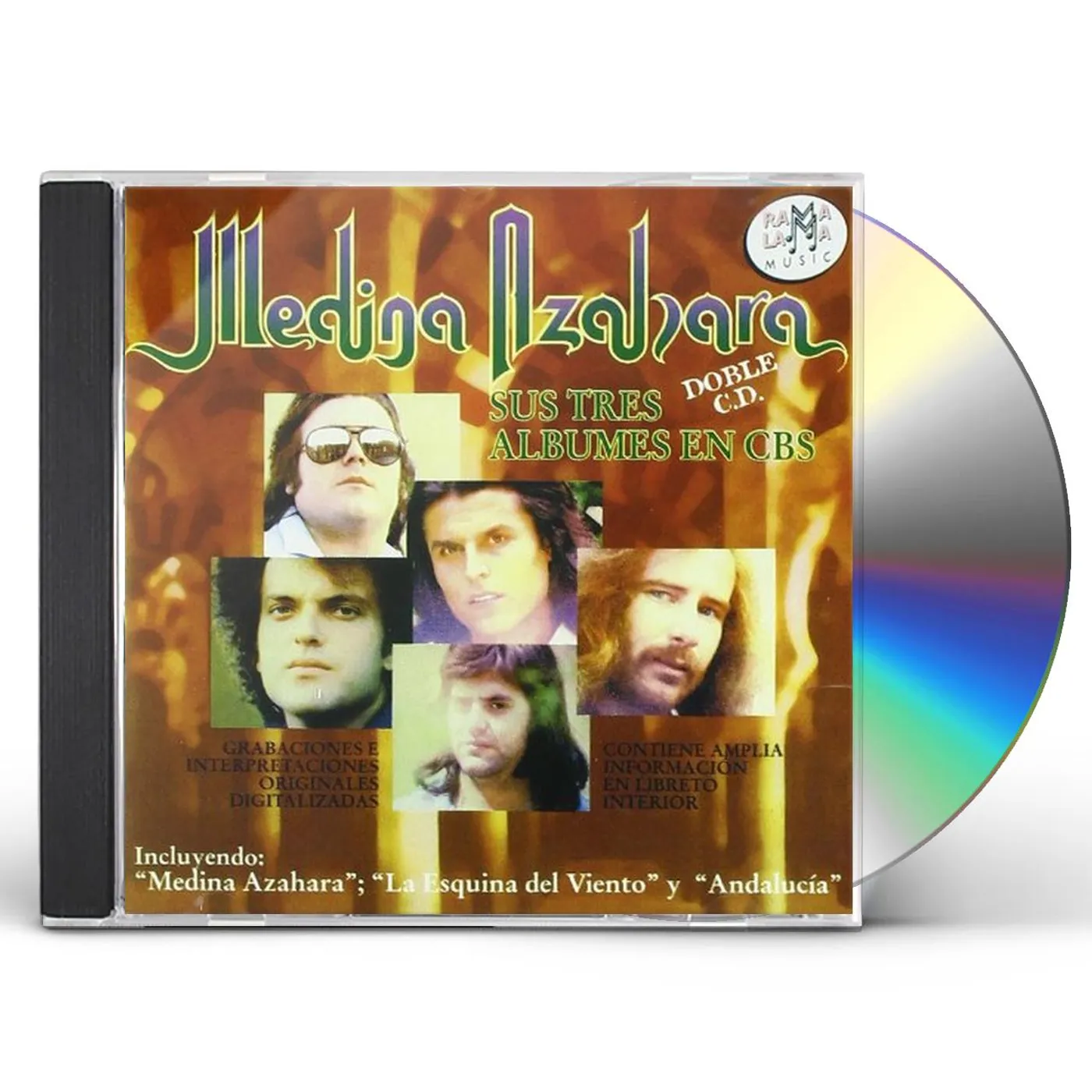 Medina Azahara SUS TRES ALBUMES EN CBS CD