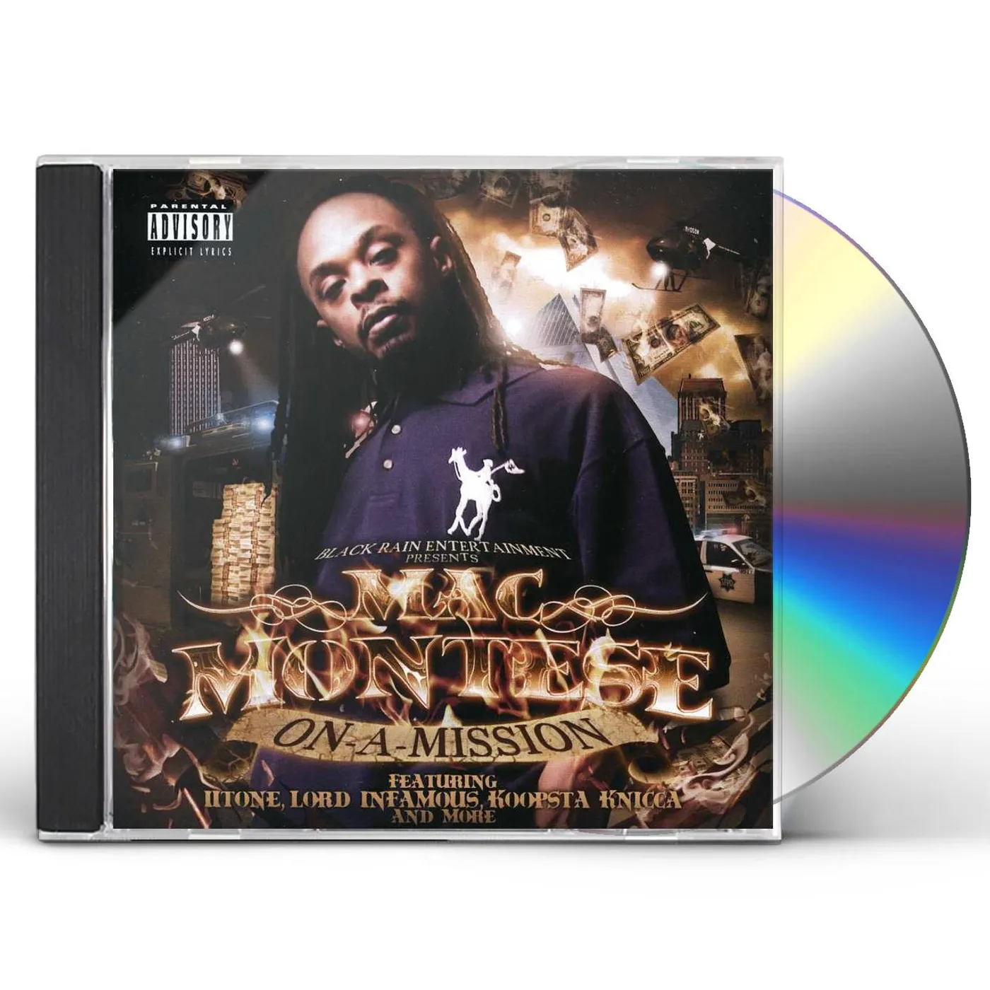 Mac Montese ON A MISSION (BLACK RAIN ENTERTAINMENT PRESENTS) CD