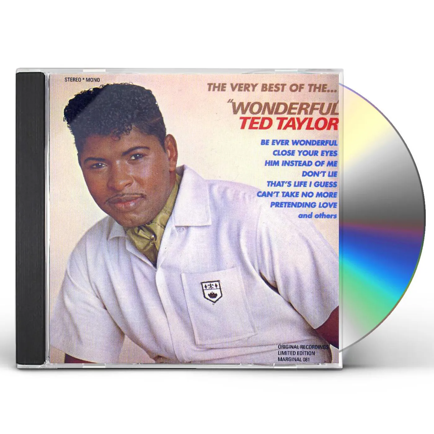 Ted Taylor VERY BEST OF CD