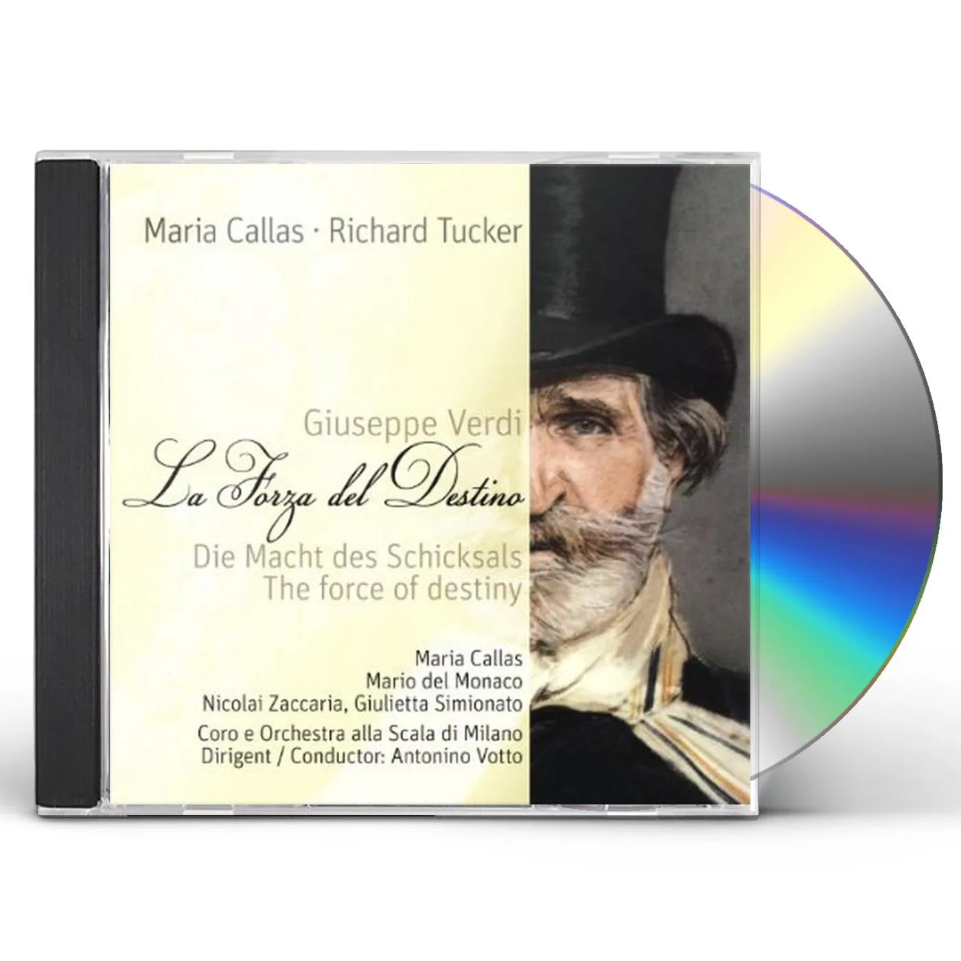 G Verdi LA FORZA DEL DESTINO (DIE MACH CD