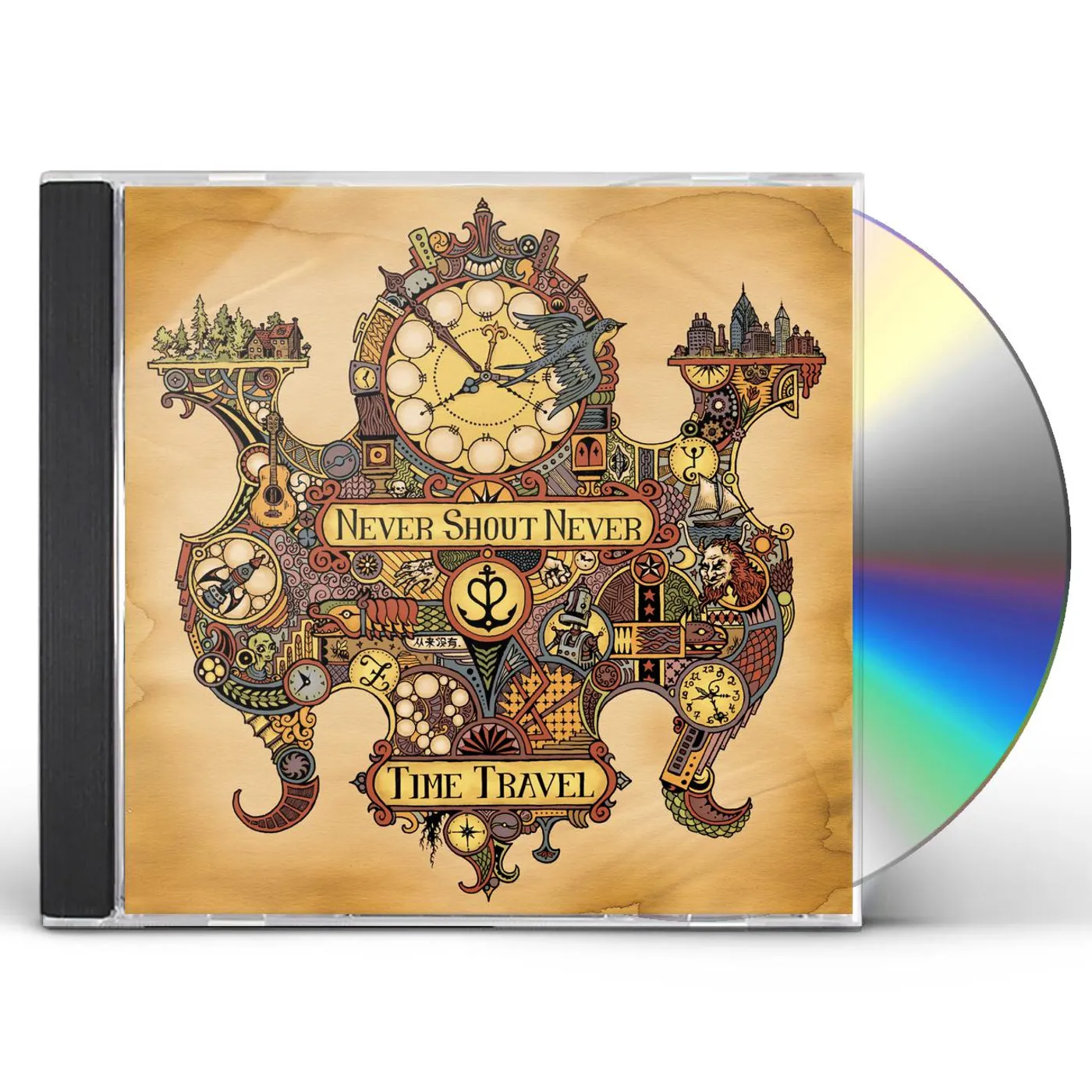 Never Shout Never TIME TRAVEL CD