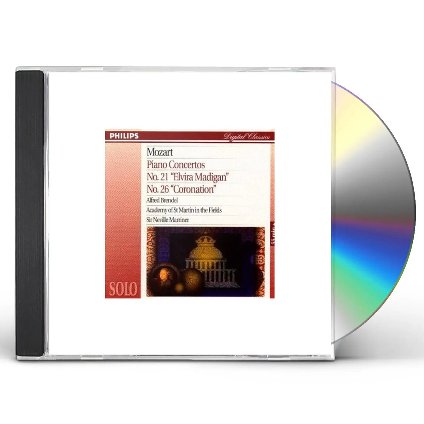 W.A. Mozart PIANO CONCERTOS N. 21 & 26 CD