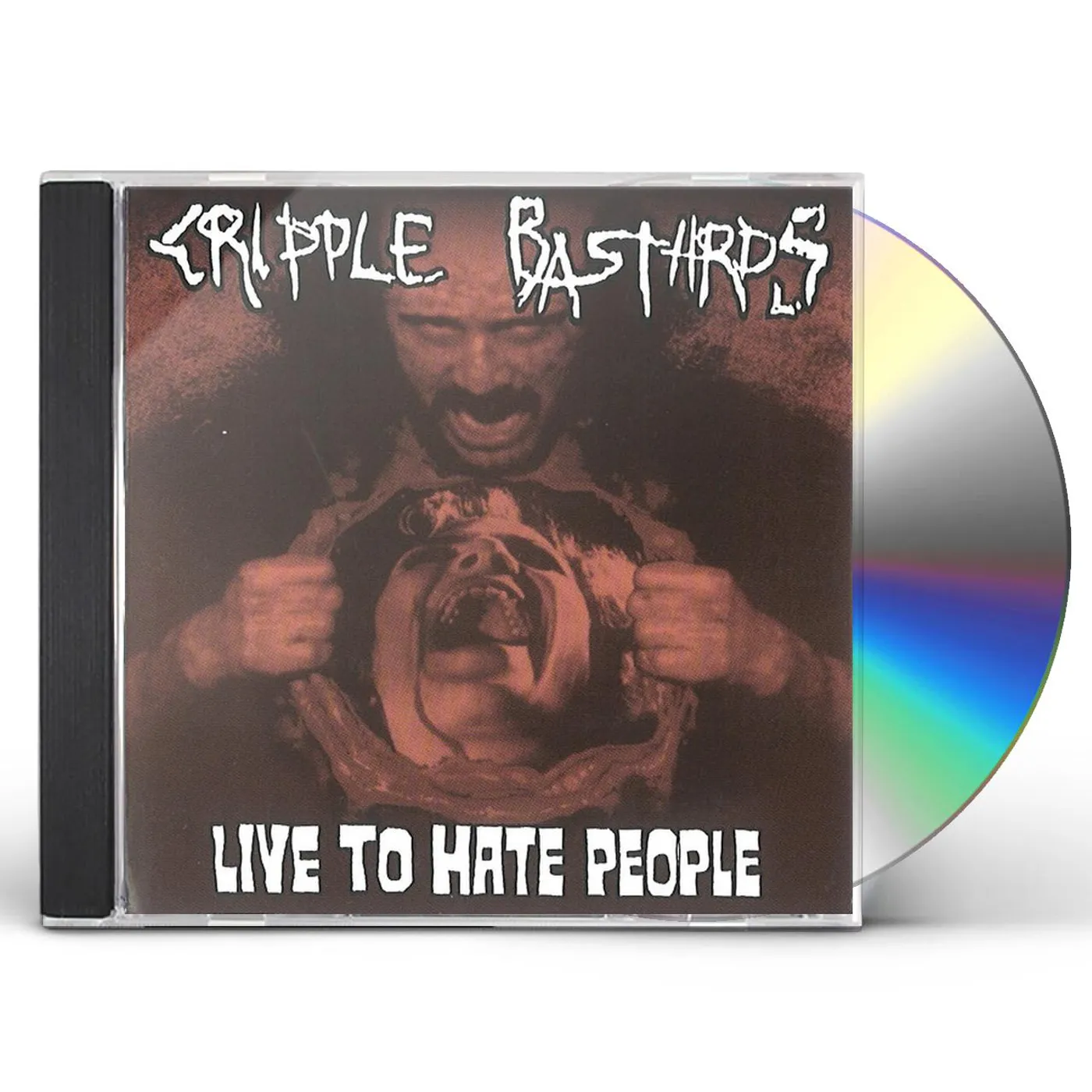 Cripple Bastards LIVE TO HATE PEOPLE CD