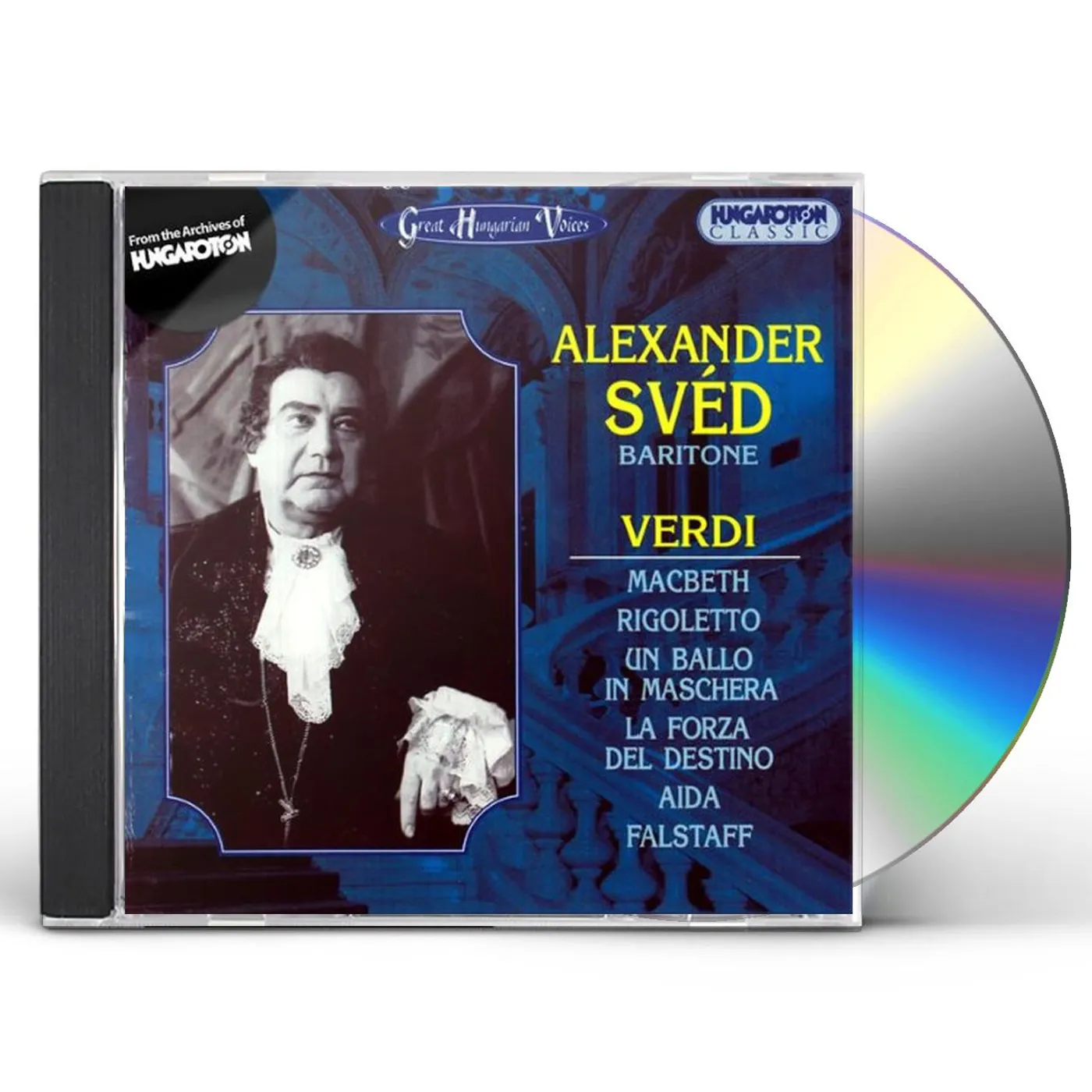 G Verdi ALEXANDER SVTD: BARITONE CD