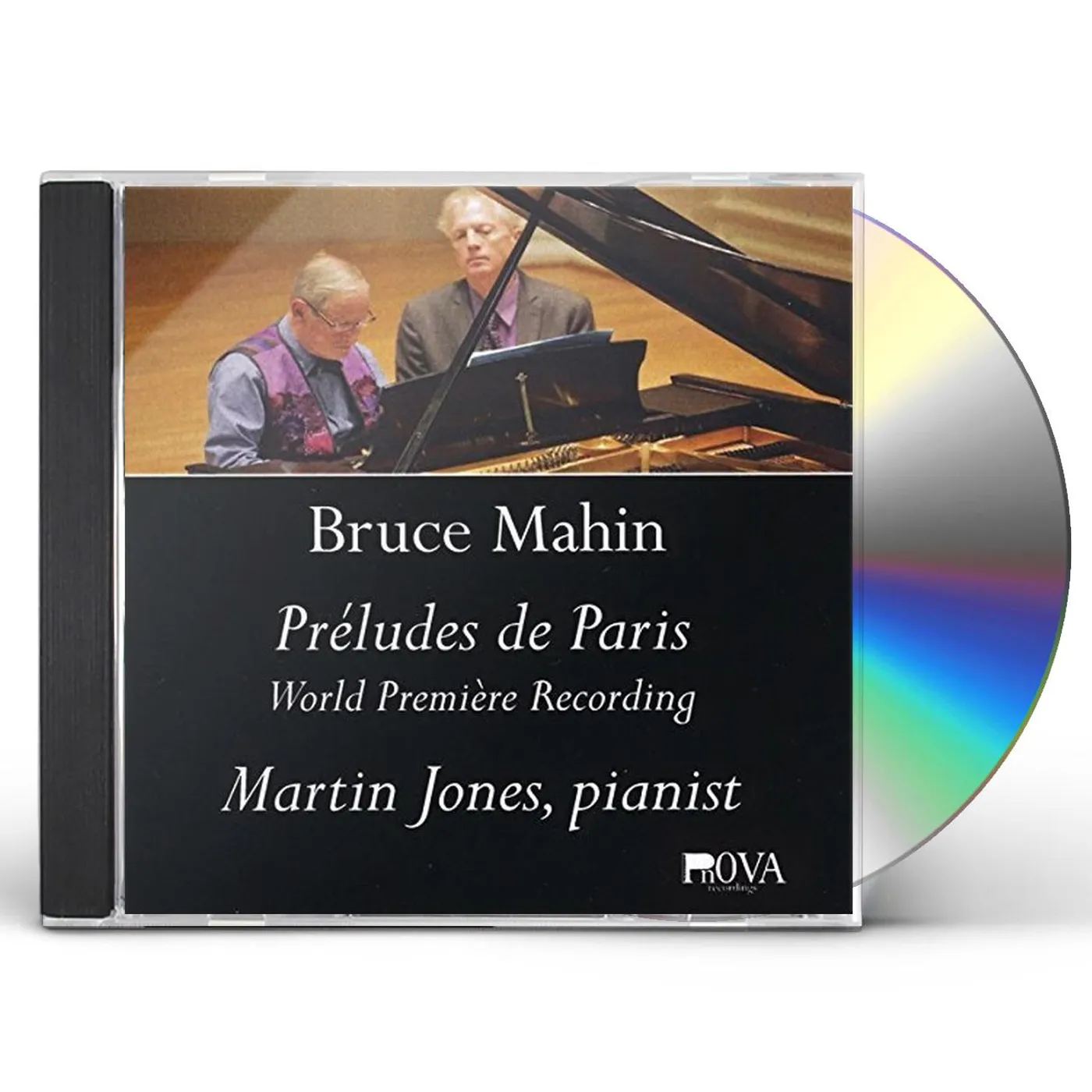 Martin Jones BRUCE MAHIN: PRELUDES DE PARIS CD
