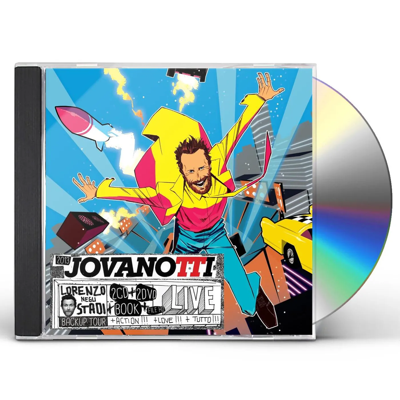 Jovanotti LORENZO NEGLI STADI: BACKUP TOUR CD